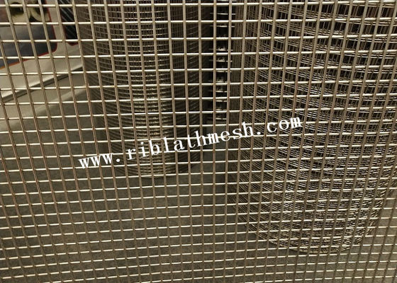 6.4mm Hole Ss316 Welded 0.56mm Dia Decorative Metal Mesh