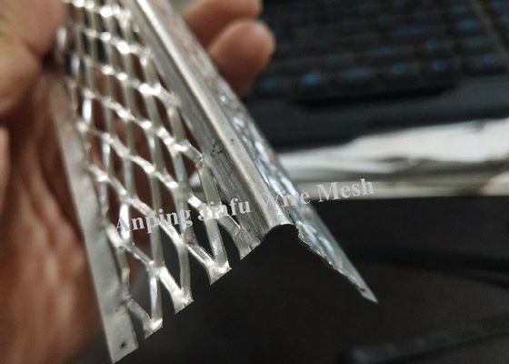 Alüminyum Alaşımlı Sınıf 3003 Alçıpan Metal Açılı Boncuk, Güçlendirilmiş Flanşla Genişletildi